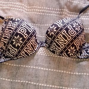 Pink Victoria's Secret bra